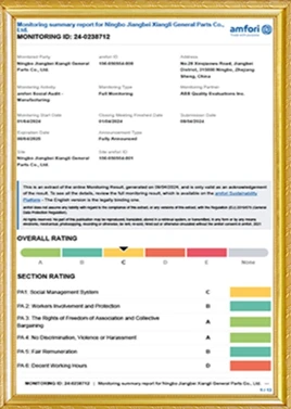 BSCI certificate BSCI certificate